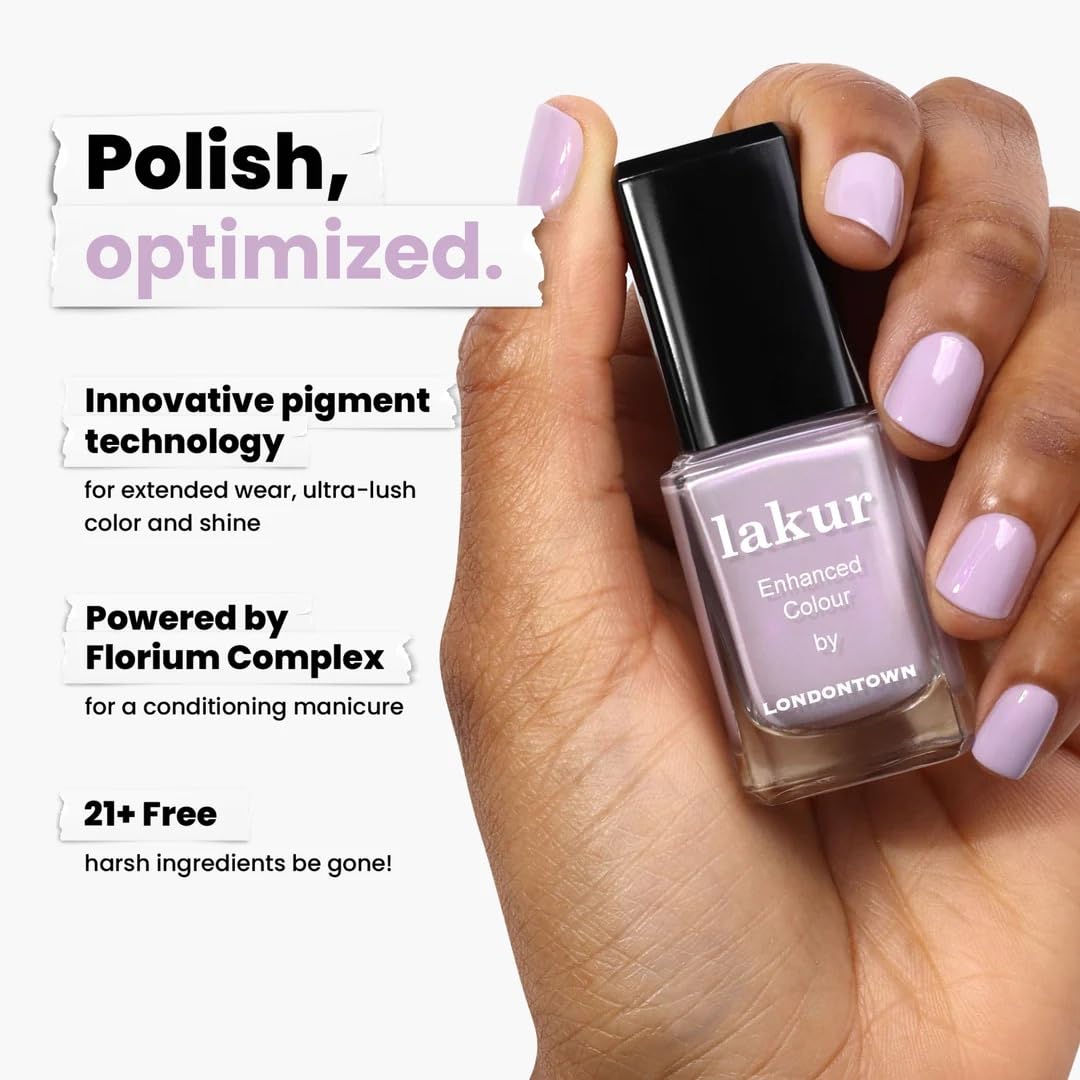 LONDONTOWN Lakur gloss finish catches light for luminous shine