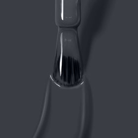 LONDONTOWN Lakur gray shade nail polish with modern, chip-resistant finish.