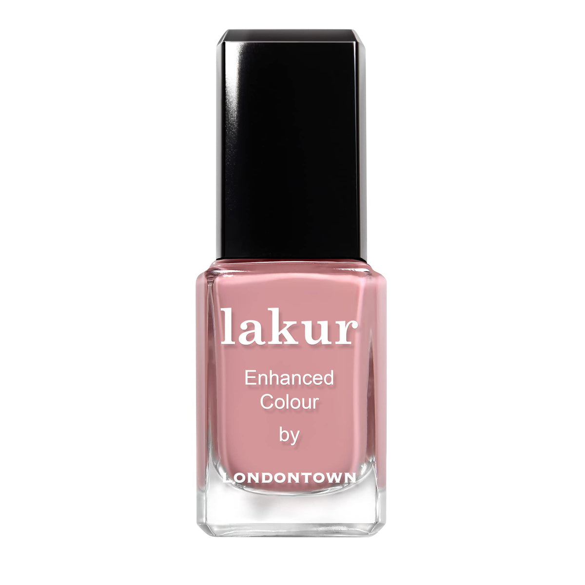 LONDONTOWN Lakur Mauve Over bottle shows gel-like shine and durable color