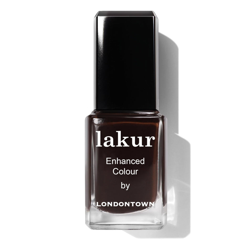 LONDONTOWN Lakur Midnight Mocha bottle showing rich color and glossy finish