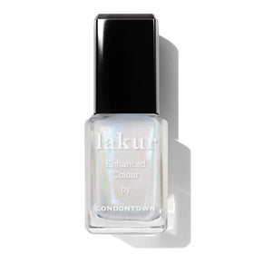 LONDONTOWN Lakur Milk Bath swatch showing creamy white finish for clean coverage