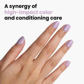 LONDONTOWN Lakur purple shade swatch emphasizes rich color and long wear