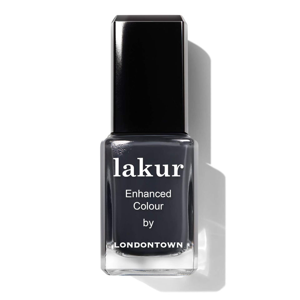 LONDONTOWN Lakur white shade nail polish for durable, high-gloss wear.