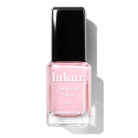 LONDONTOWN Lakur Waterloo Sunset bottle shows bold color for long-lasting manicure.