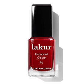 Packaging and bottle ready for at-home manicure
