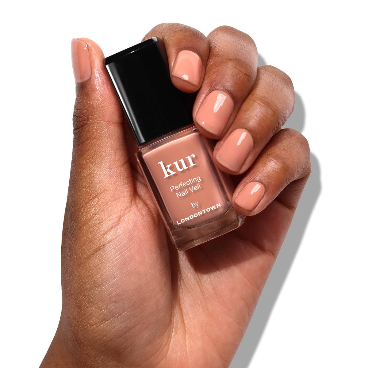 Biotin in the Nail Veil strengthens and revitalizes nails with each coat.