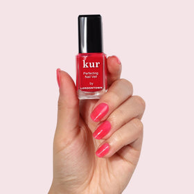 LONDONTOWN Nail Veil vegan and cruelty-free formula packaging.