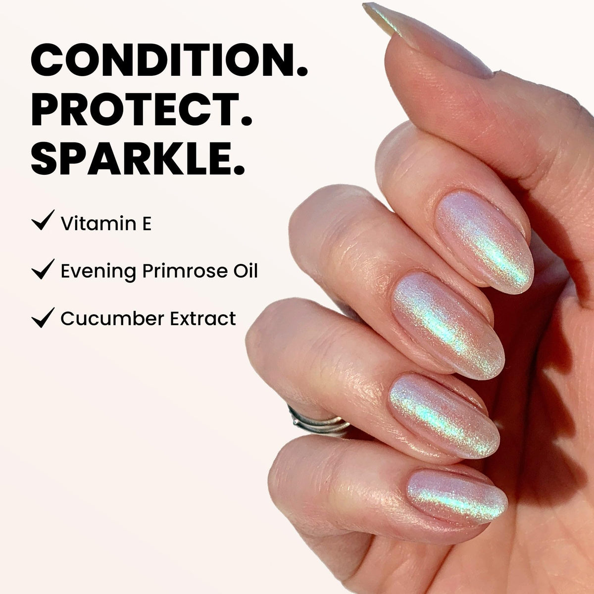LONDONTOWN Shimmer Nail Highlighter packaging highlights Pro-Contour Brush