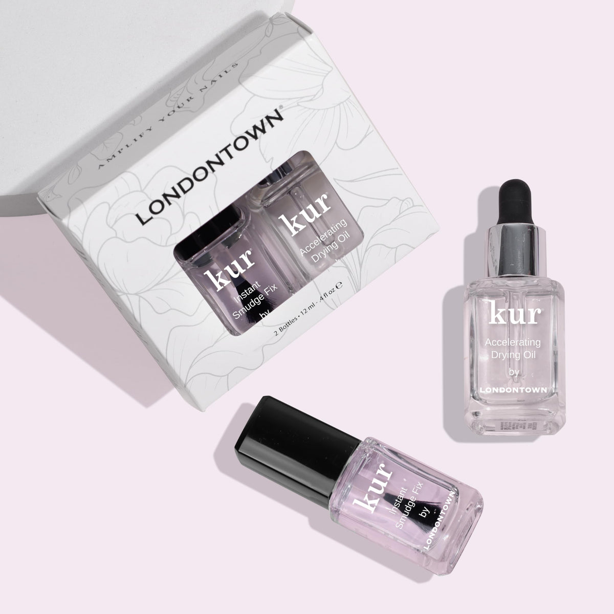 LONDONTOWN S.O.S. Salon Staples Set shows home salon-ready nails in minutes.
