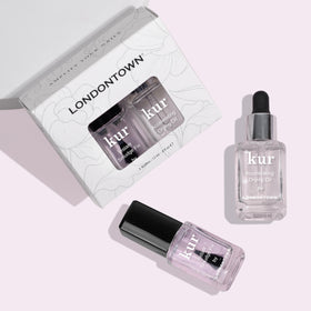 LONDONTOWN S.O.S. Salon Staples Set shows home salon-ready nails in minutes.