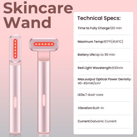 Londxin 4-in-1 light-therapy-wand eye-area focus for subtle rejuvenation.