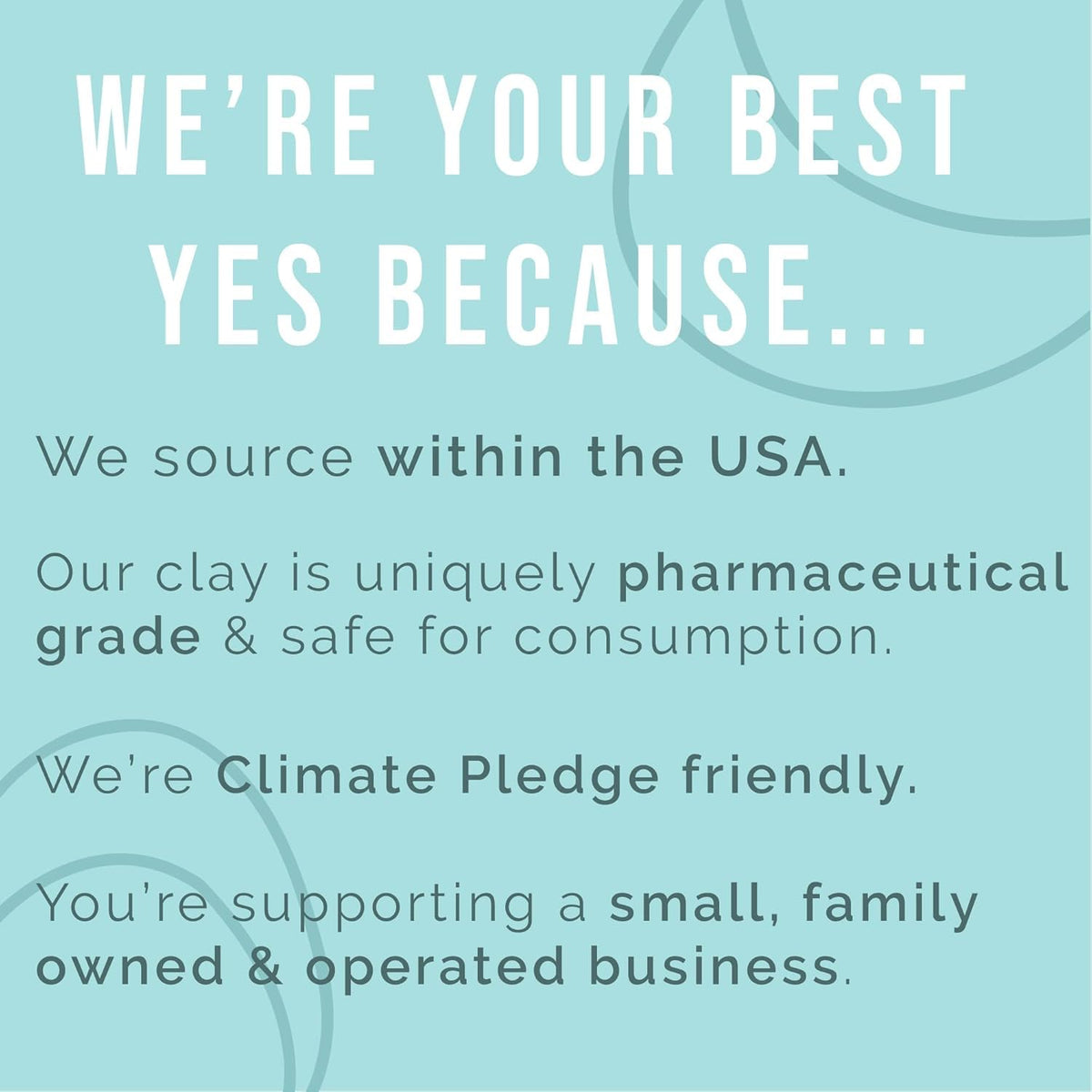 Lone Star Botanicals USA-made pharmaceutical-grade clay.