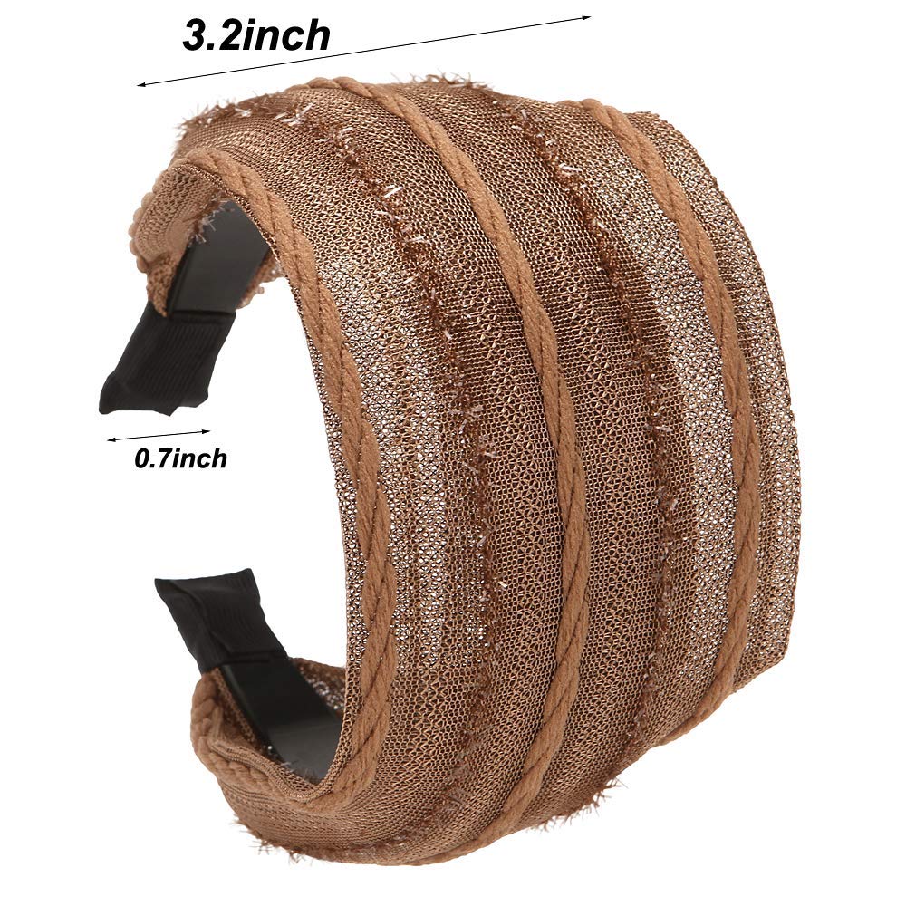 LONEEDY mesh breathable headband highlights moisture wicking fabric for workouts