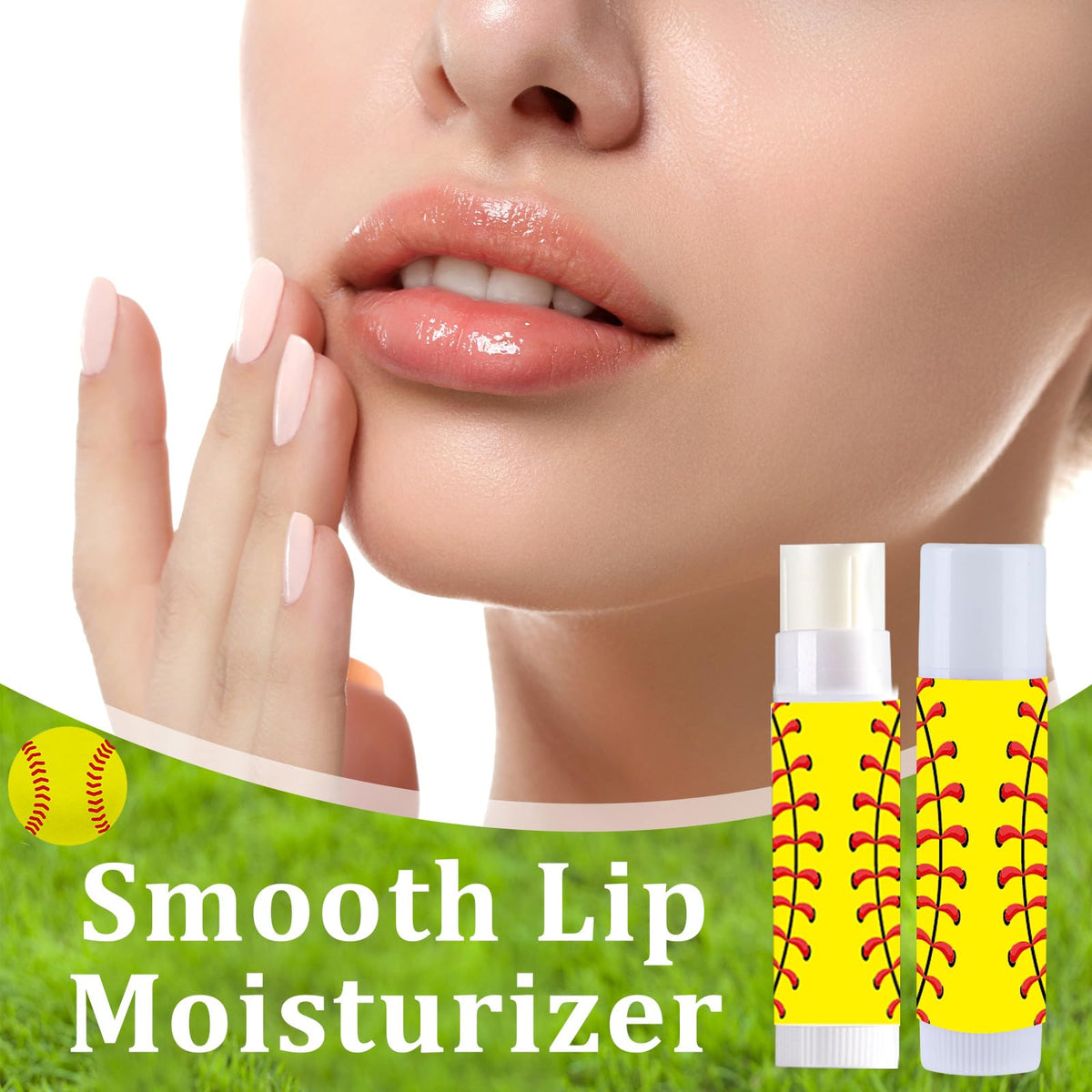Lonfliness durable lip balm holder protects balm from dust