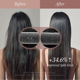 LONGTAKE Camellia Peptide close-up highlights smoothing texture