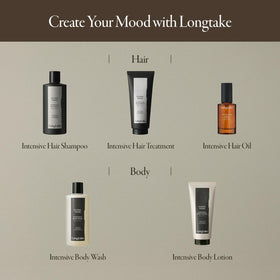 LONGTAKE hair after use shows shine and smooth ends.
