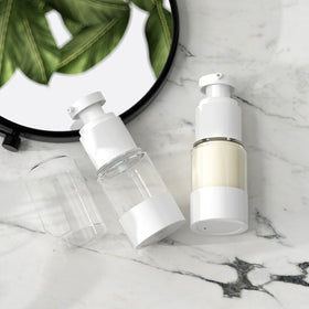 LONGWAY compact foundation pump bottle ideal for on-the-go.