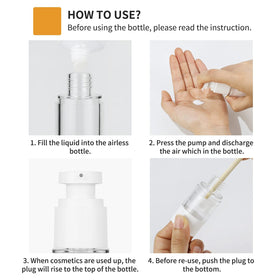 LONGWAY transparent lid design helps quick identification of product.
