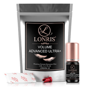 LONRIS black adhesive with reliable bonding for precise placements.