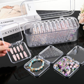 LONTOHCE package includes double-sided tape for secure nail placement.