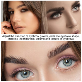 Lookmee brow lift tools and brushes for clean shaping at home.