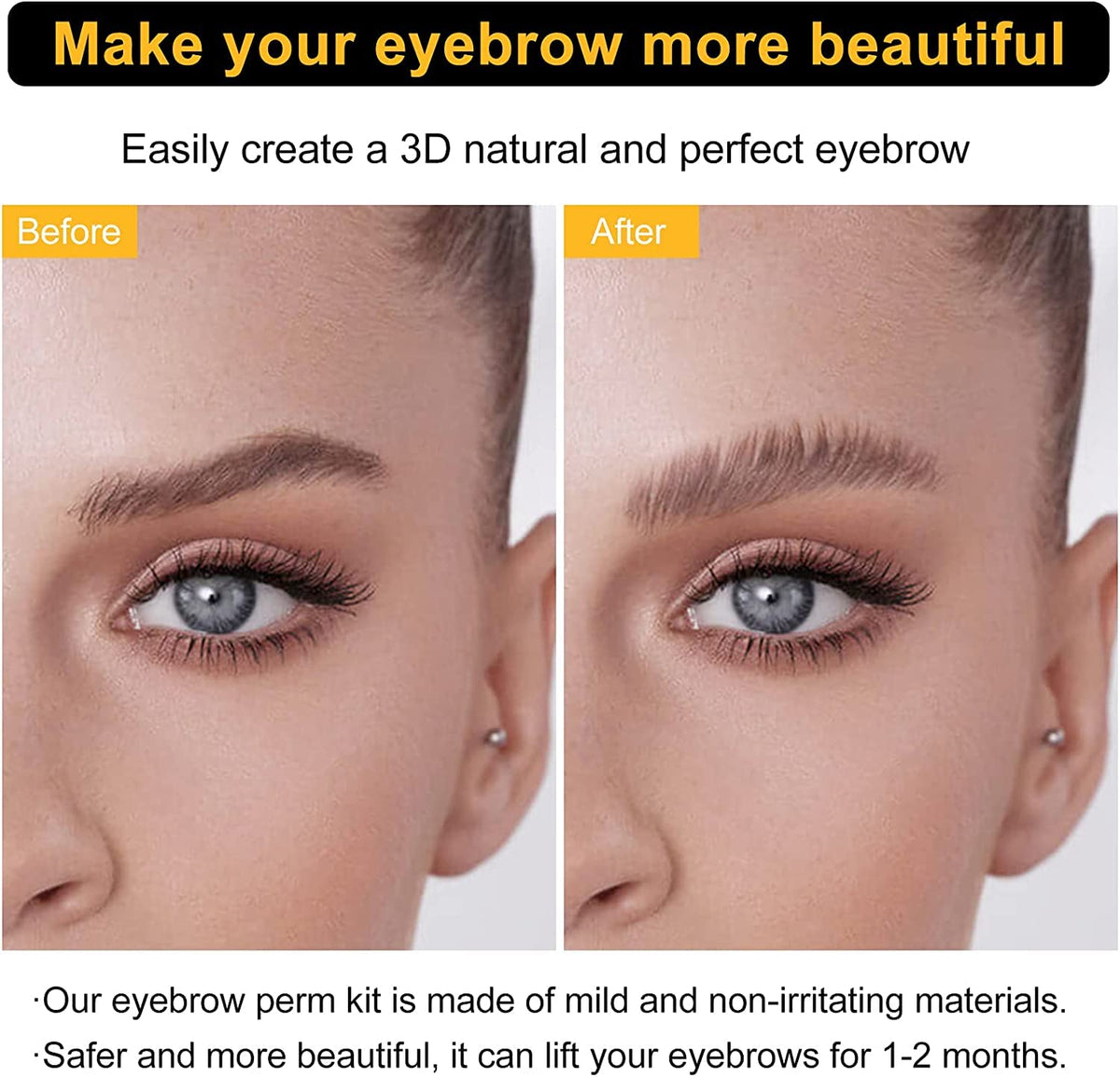 Lookmee cleansing serum bottle for brow prep before lamination.