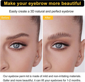 Lookmee cleansing serum bottle for brow prep before lamination.