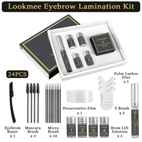 Lookmee perm lotion applicator set for precise application.