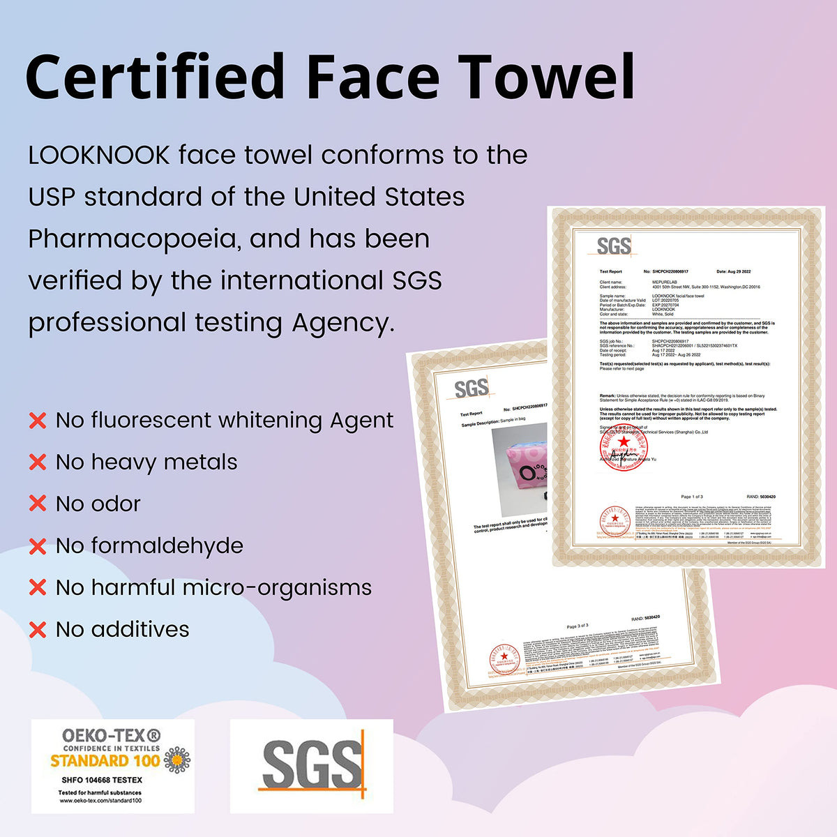 LOOKNOOK disposable towels suited for dry or wet daily use