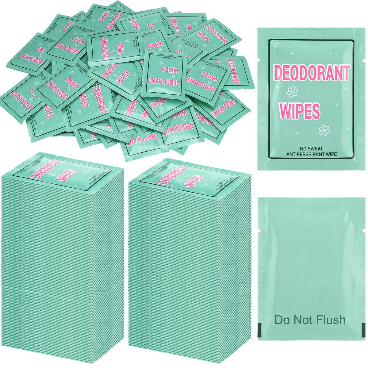 Loopeer 200-pack travel wipes in a compact package for on-the-go freshness