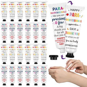 Loopeer 24pc paraprofessional hand cream set in multicolor packaging for classroom gifting.