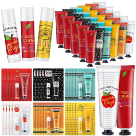 Loopeer 36-set hand cream and lip balm bulk gift packaging for teachers