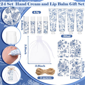 Loopeer blue-flower wedding gift packaging enhances bridal party keepsakes.