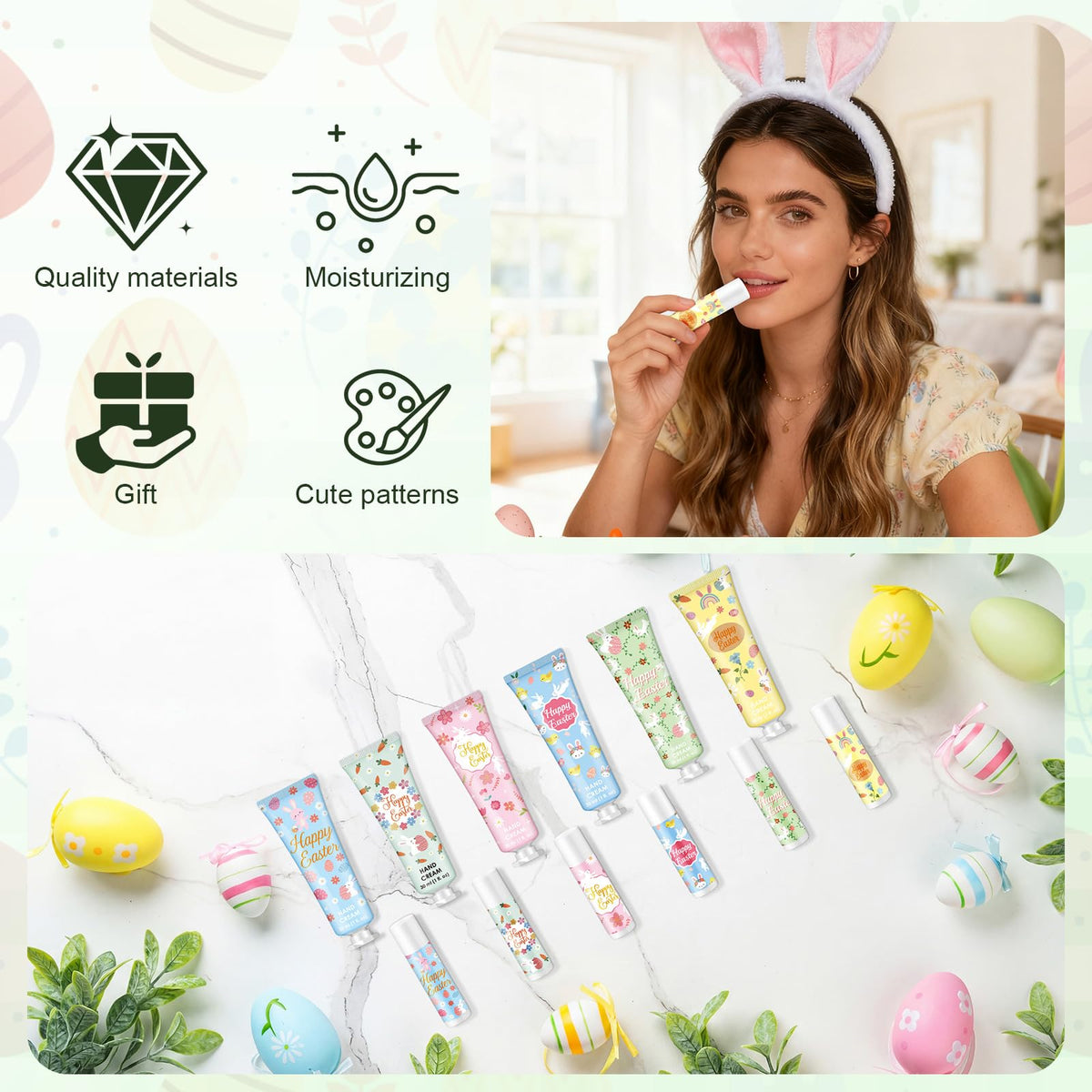 Loopeer Easter bunny carrot egg design packaging for festive mood