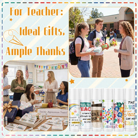 Loopeer end-of-year card included with lip balms for appreciation