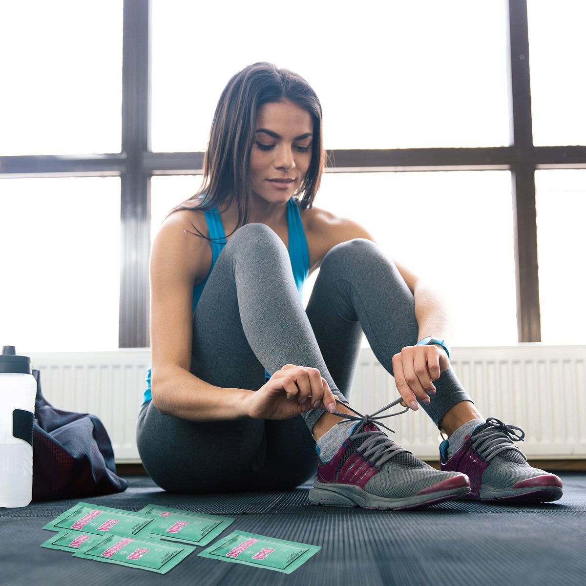 Loopeer fresh-scent underarm wipes for quick deodorizing and refreshment