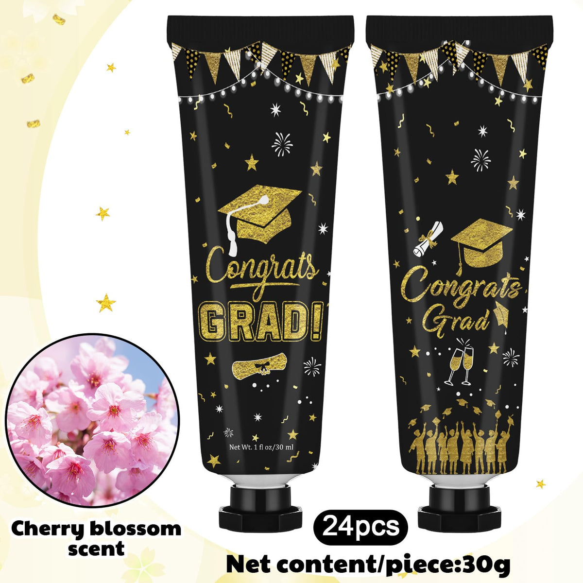 Loopeer graduation hand cream tube close-up reveals premium 30 ml size.