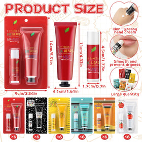 Loopeer hand cream 30 ml and lip balm 0.18 oz ready for daily use