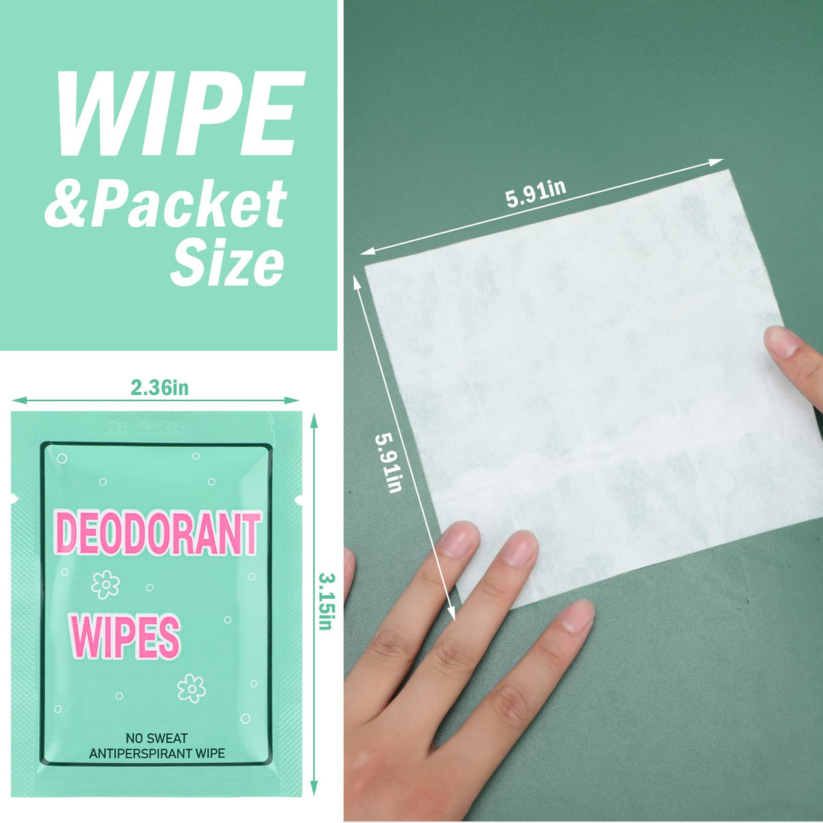 Loopeer individually wrapped wipes for convenient personal refresh anywhere