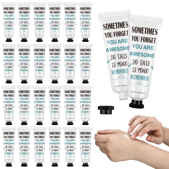 Loopeer inspirational hand cream gift set with 50 pieces for easy gifting and appreciation
