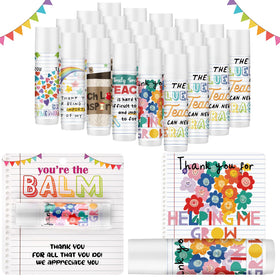 Loopeer lip balm on a desk beside a notebook ideal for gifting