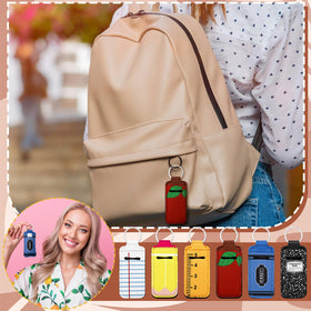 Loopeer lipstick holder with keychain, style 4, fits most lip balms securely.