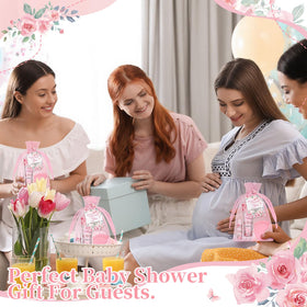 Loopeer pink flowers gift set packaging enhances event decor.