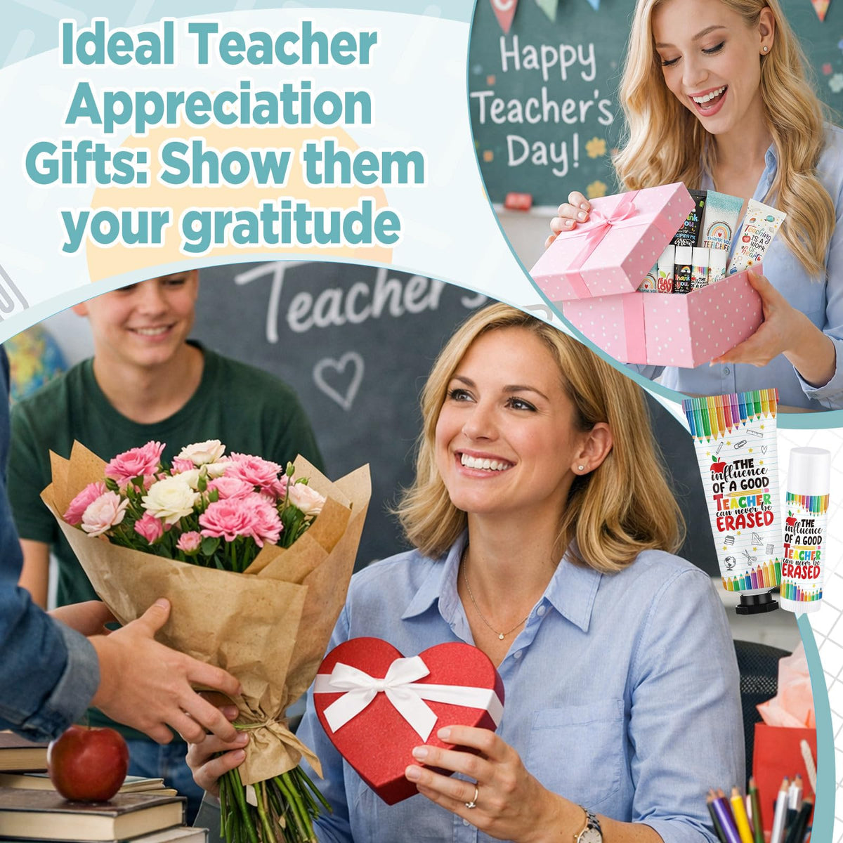 Loopeer peppermint mocha fragrance hand cream in teacher gift set, energizing routine.