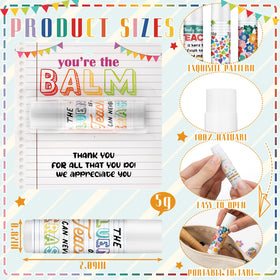 Loopeer You Are the Balm lip balm label with notebook-inspired detail
