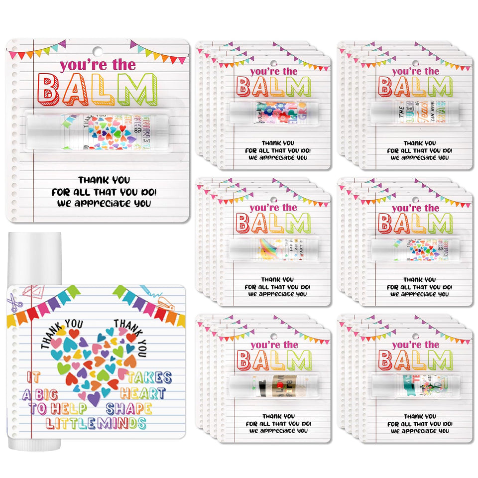 Loopeer You Are the Balm lip balm tube close-up for gift-ready staff appreciation