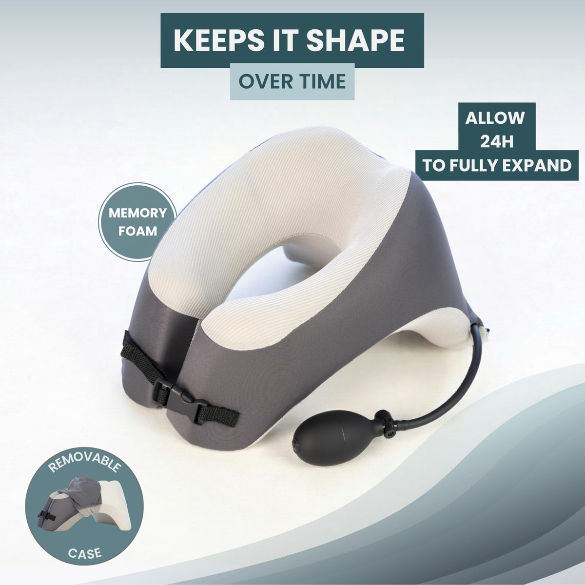 Looply Face Down Pillow for Massage—massage cradle design supports breathing during long sessions.
