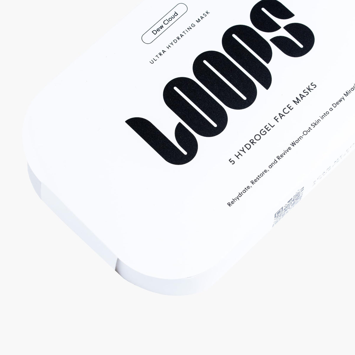 LOOPS Dew Cloud packaging emphasizes cruelty-free, clean skincare.