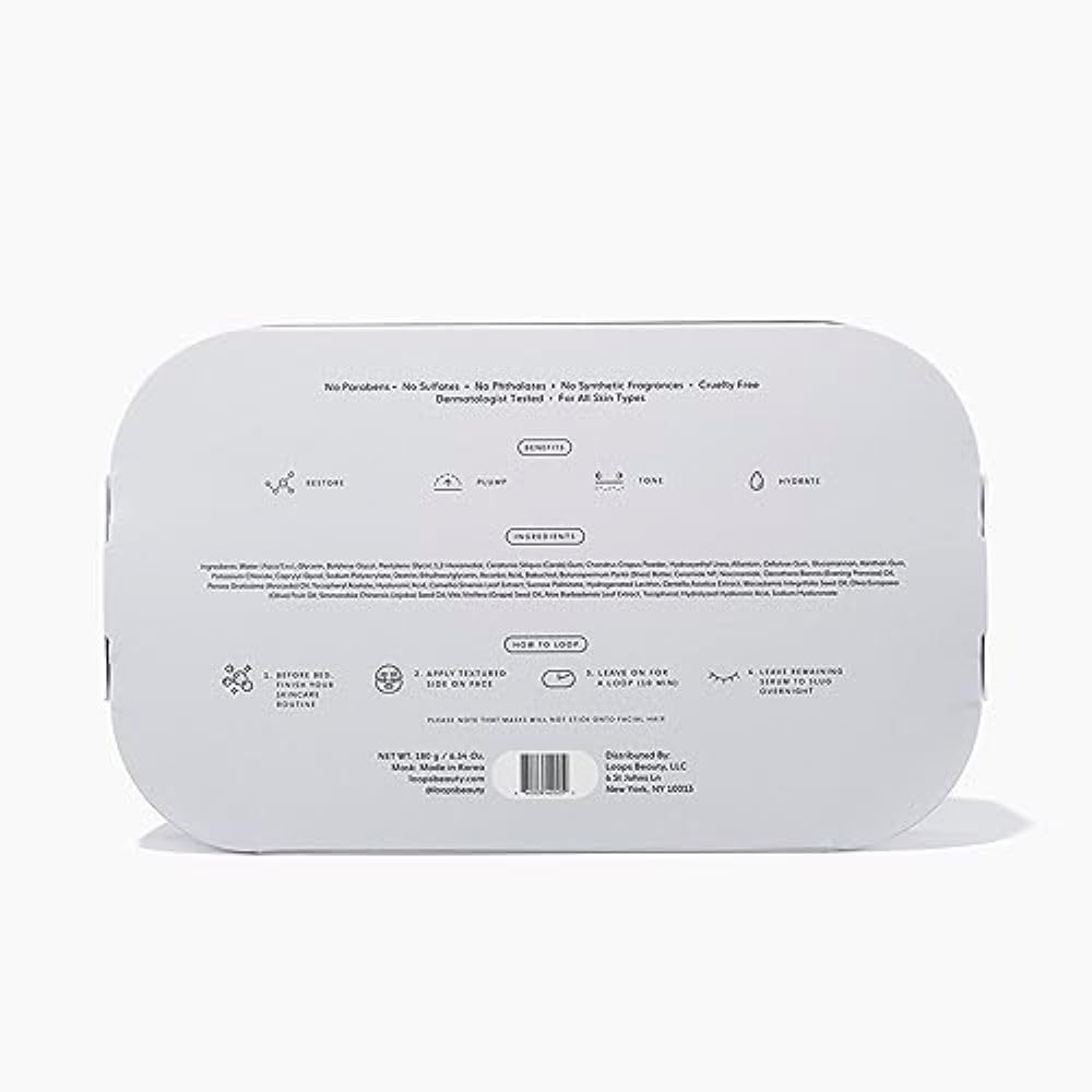 LOOPS Dream Sleep plump, radiant morning skin after a night of nourishment