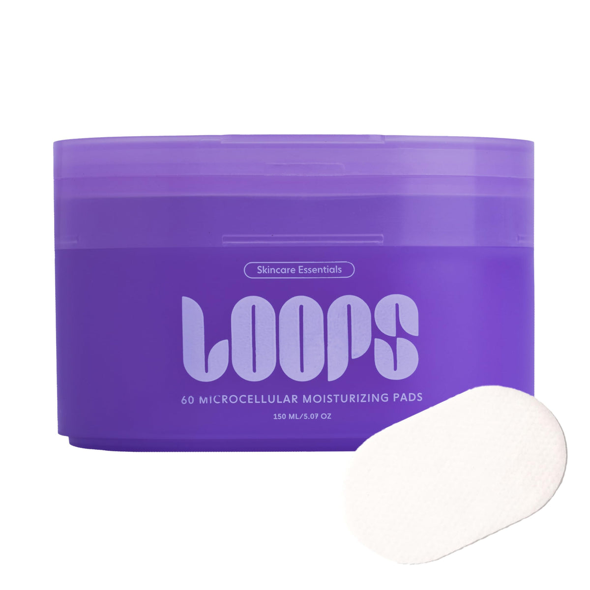 LOOPS MicroCellular Moisturizer bottle for refreshed, lightweight hydration.